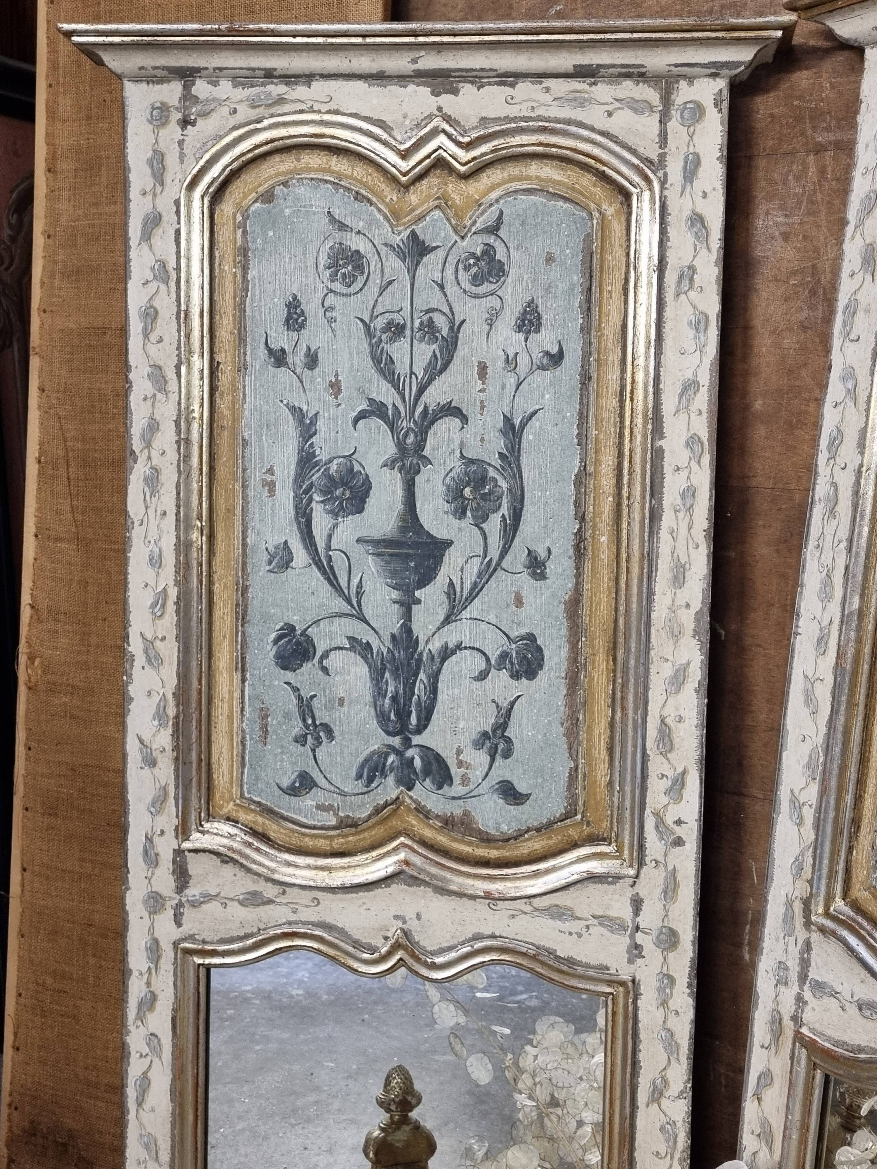 Pair of trumeaux