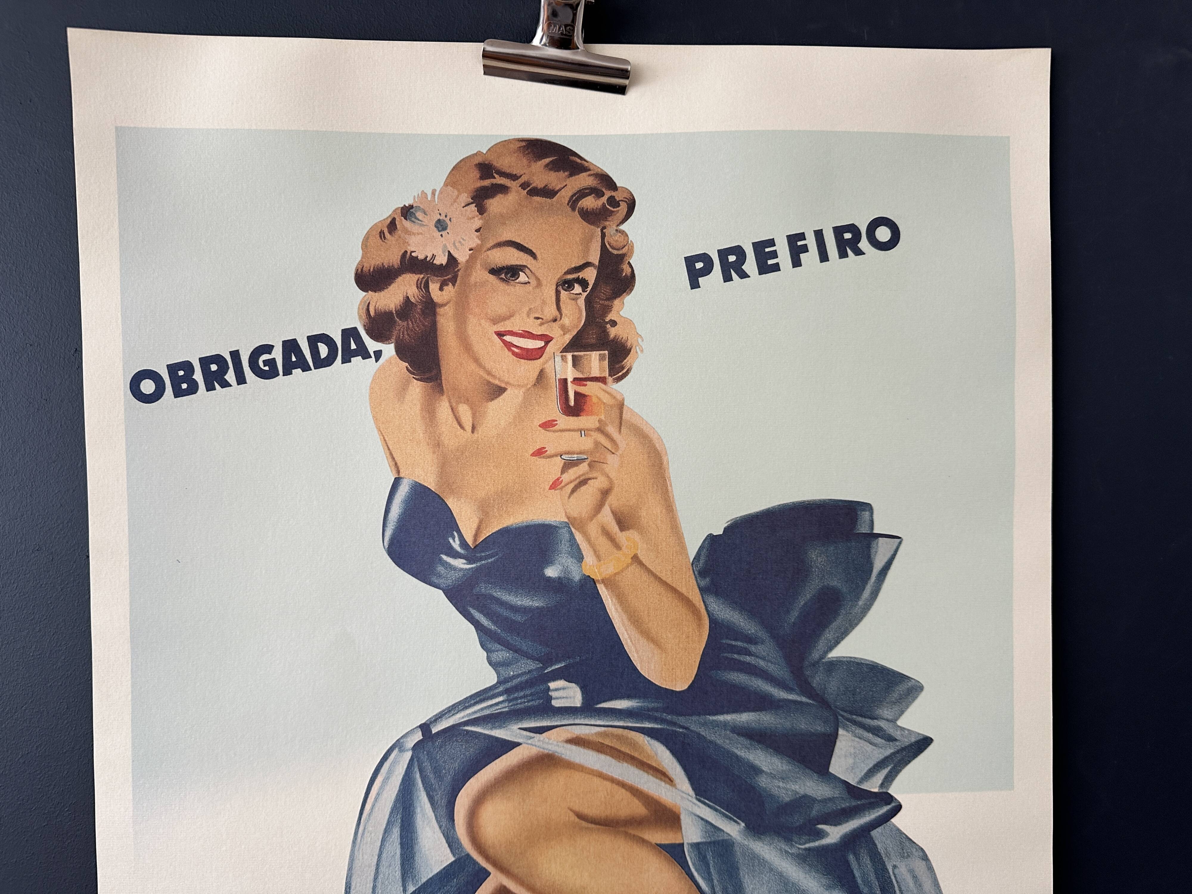 Cinzano advertising poster