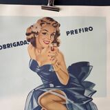 Cinzano advertising poster