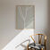 Lignes abstraites sur impression giclée grise, 50x70cm