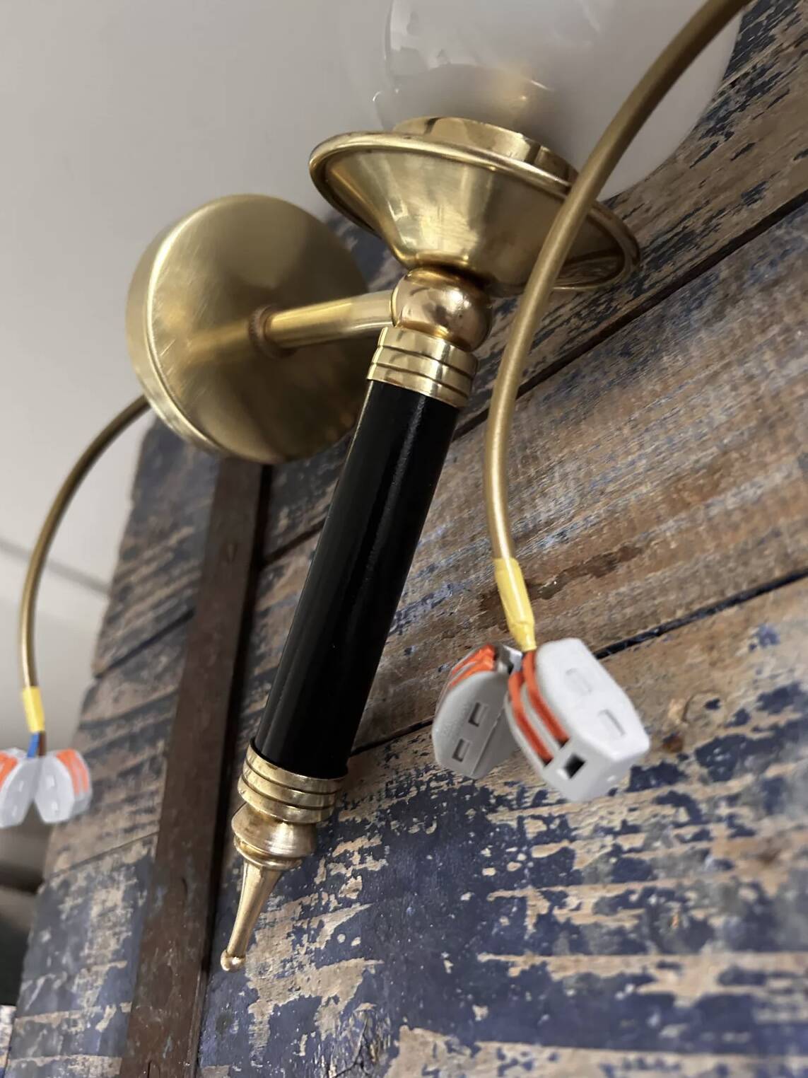 Pair of wall sconces