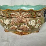 art deco slip planter