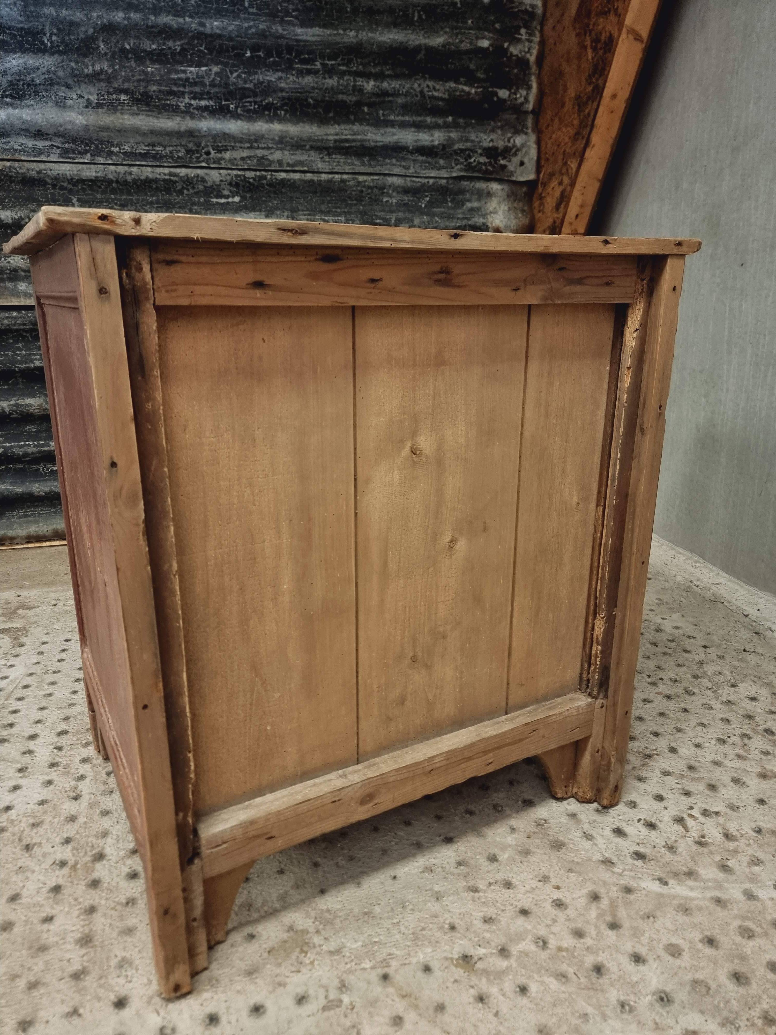 Antique cupboard sideboard ox red oak