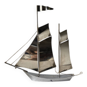 Stainless steel boat from the 1980s.