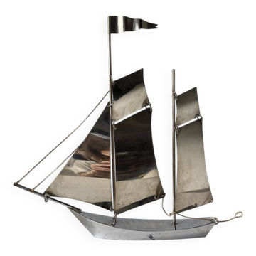Stainless steel boat from the 1980s.