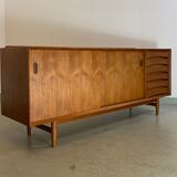 Teak sideboard by Arne Vodder, Model OS29 for Sibast 1950s