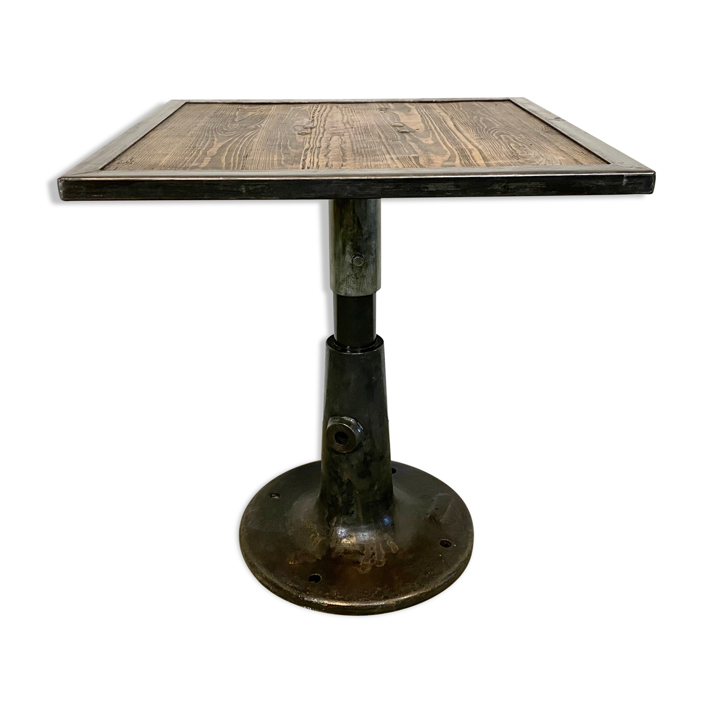 Industrial square coffee table, 1960s
