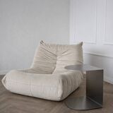 Table d'appoint en acier inoxydable en forme de C Veliento