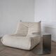 Table d'appoint en acier inoxydable en forme de C Veliento