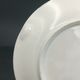 Porcelain plate decoration of flowers and birds Napoleon III XIXth