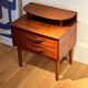 Vintage Scandinavian bedside table in teak "Nils"