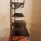 Metal hanging shelf for kitchen