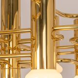 Mid-century chandelier designed by Sciolari, 1970s.