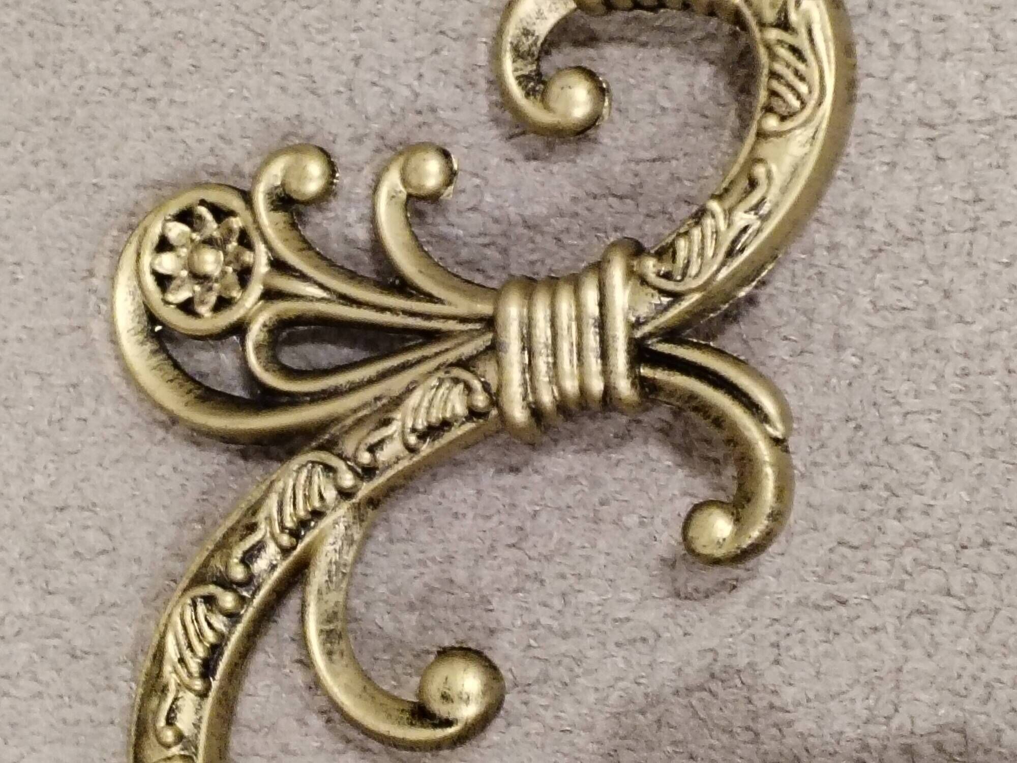 8 brass wall lights