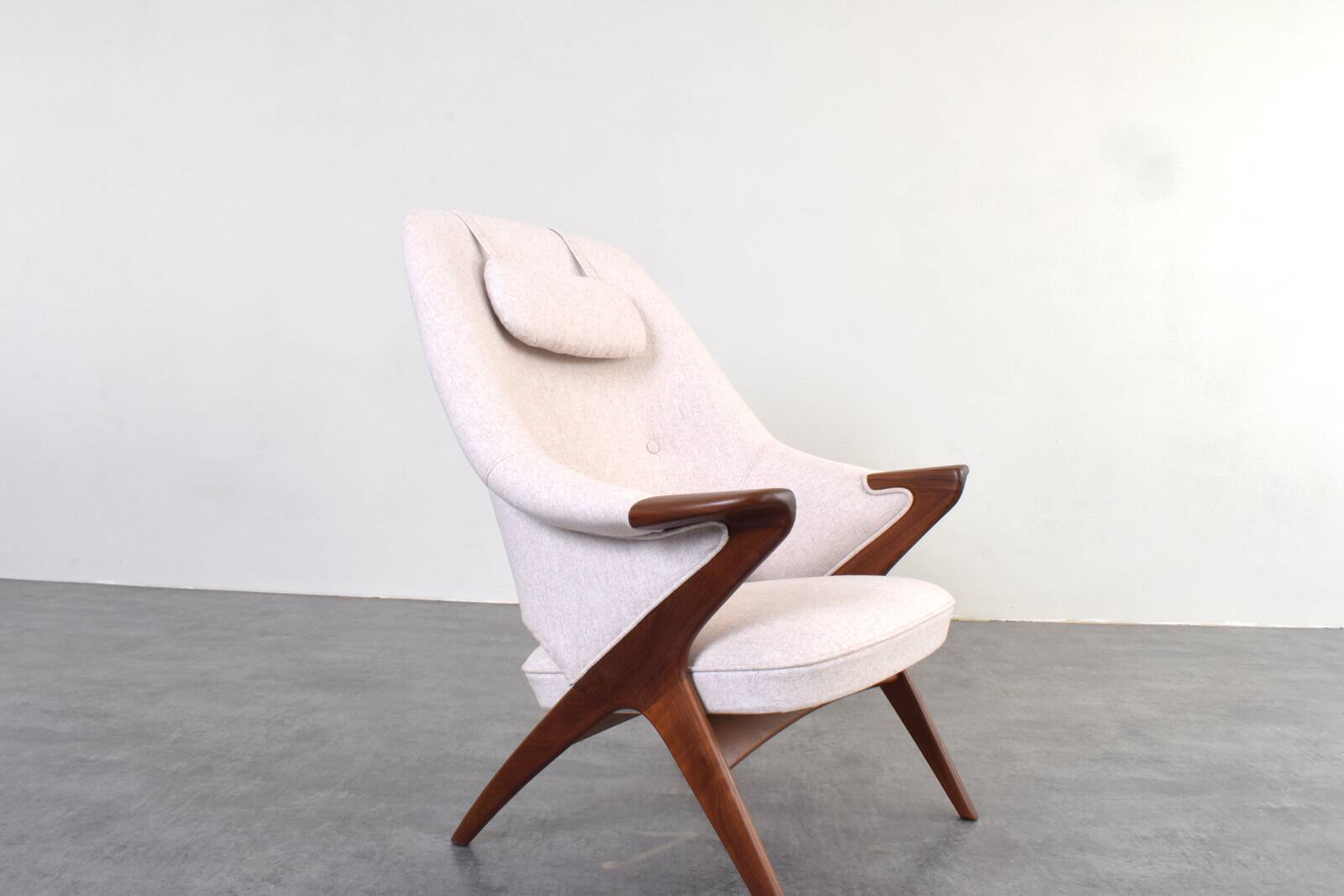 Mid-Century Teak Bravo Chair by Sigurd Resell for Rastad & Relling, 1957