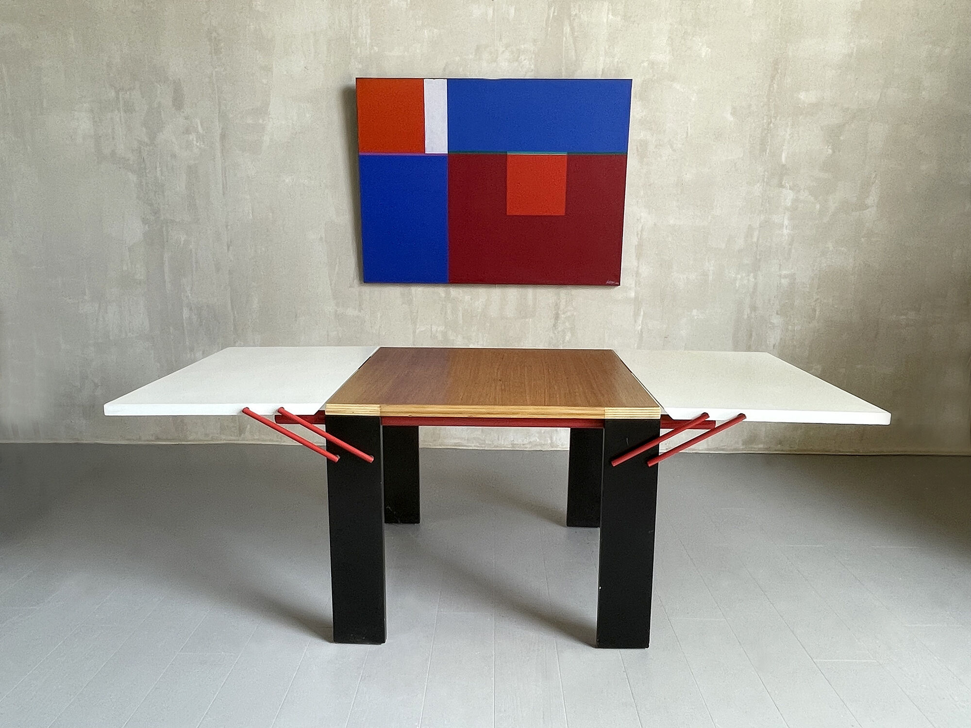 Table Achab, Lorenzo and Stefani for Palluco 1980