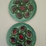 Set of 12 vintage Oyster plates