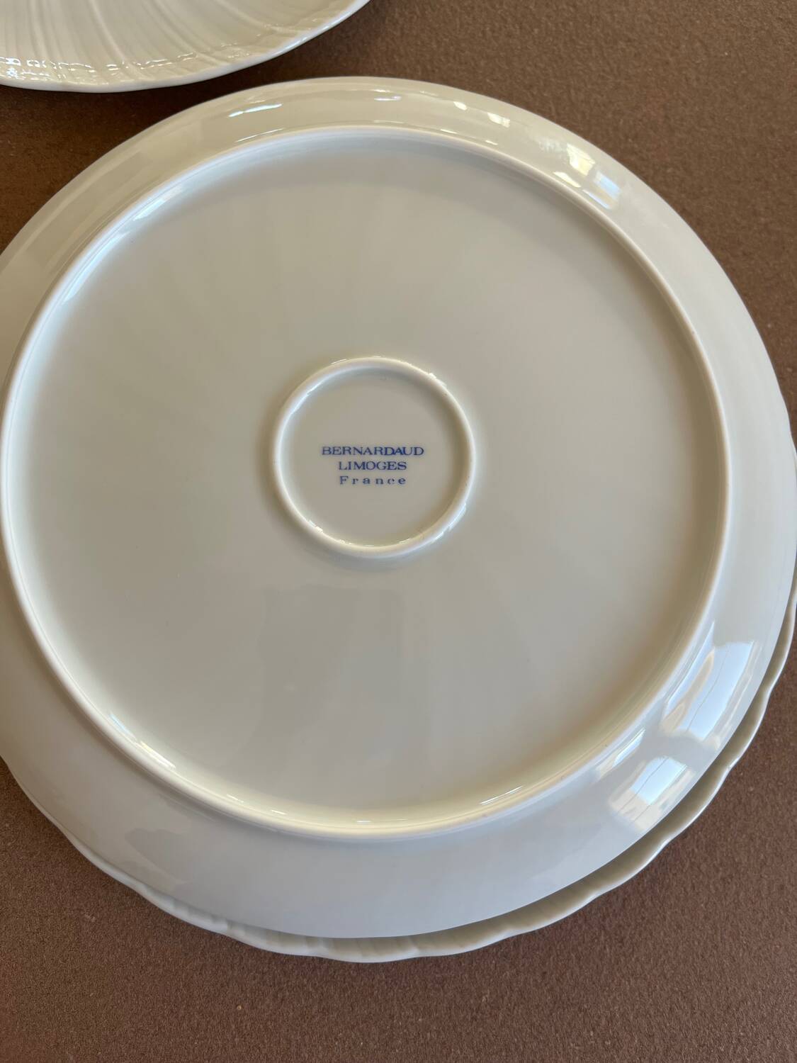 Assiettes à dessert Limoges BERNARDAUD
