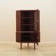 Corner display cabinet, rosewood veneer, Denmark 1970s