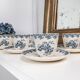 Gien earthenware coffee service, Terre de fer