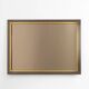 Belgian Mid-Century Belgo Chrome Mirror in Copper and Fumé Glass, 1980s