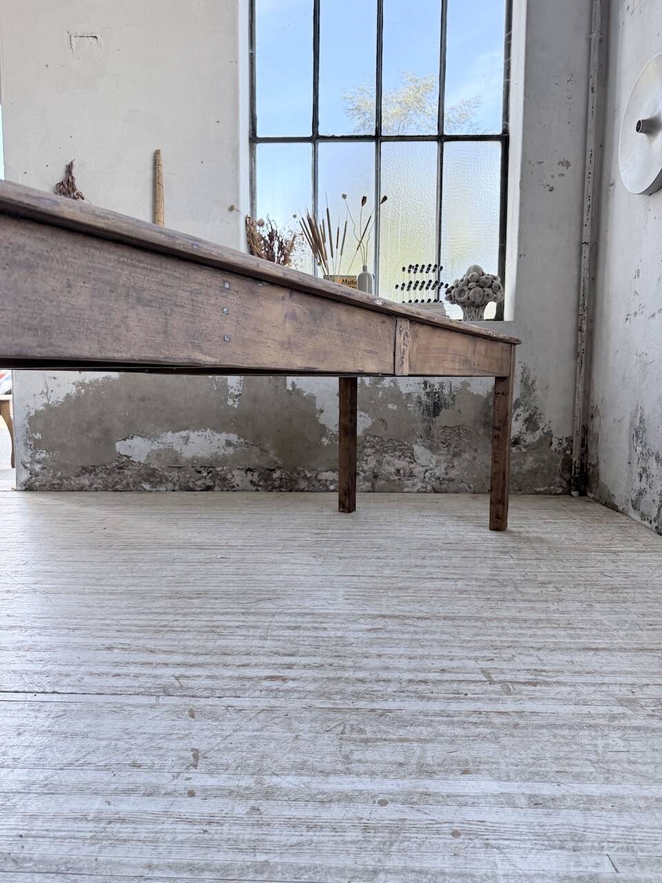 Farm table in pine 1950 250cm