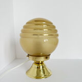 Vintage table lamp / bedside globe