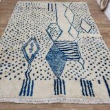 Azilal Berber rug in handmade wool 285 X 210 CM