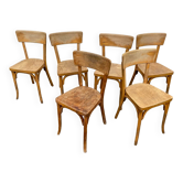 Set of 6 Baumann bistro chairs