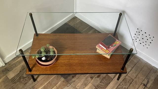 1960 Low Table with Double Tops
