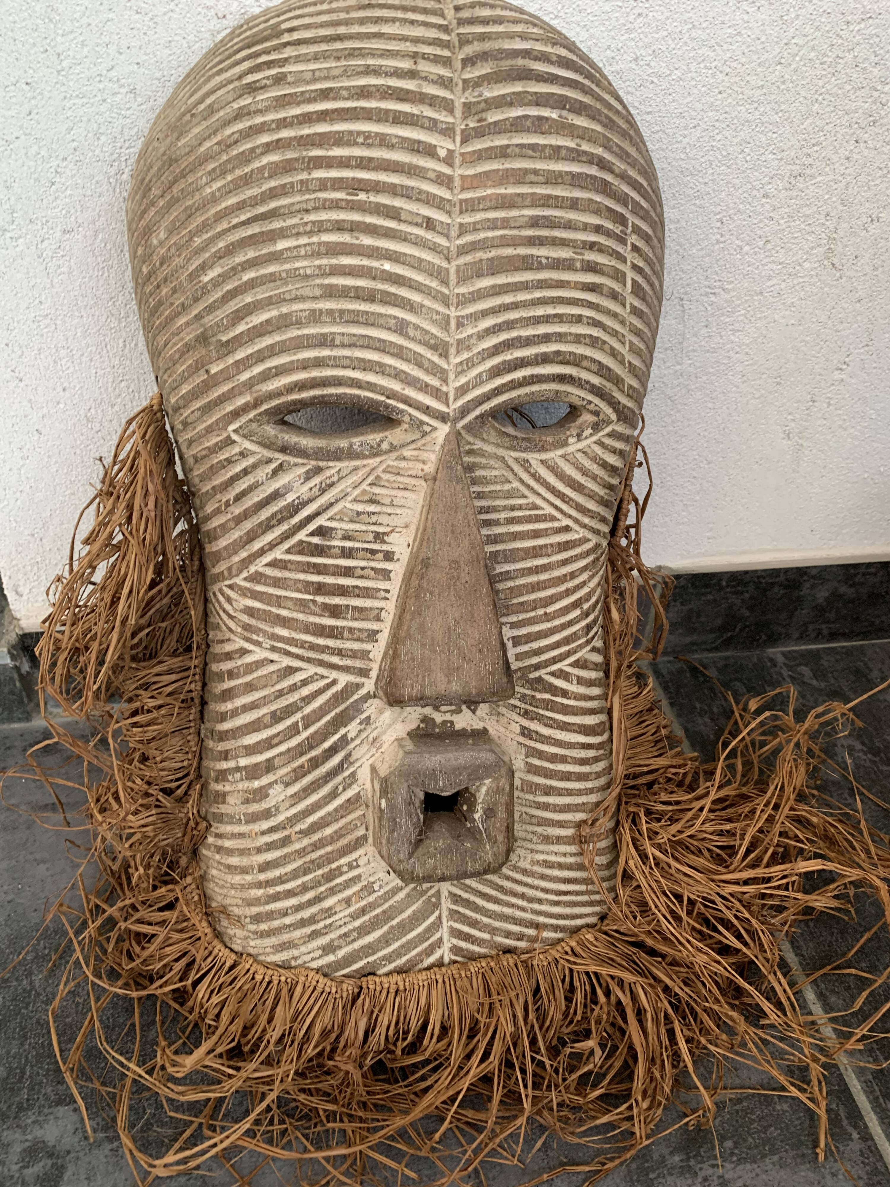 African ceremonial mask