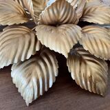 Ceiling light golden flower