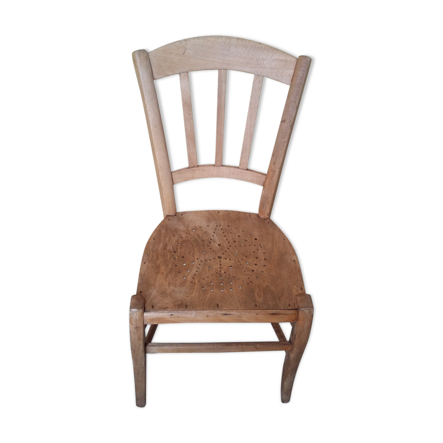 Chair with small holes