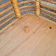 Rattan bed basket