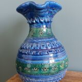Nedo Scappini vase pitcher for Nuovo Rinascimento, Italy, Aldo Londi style