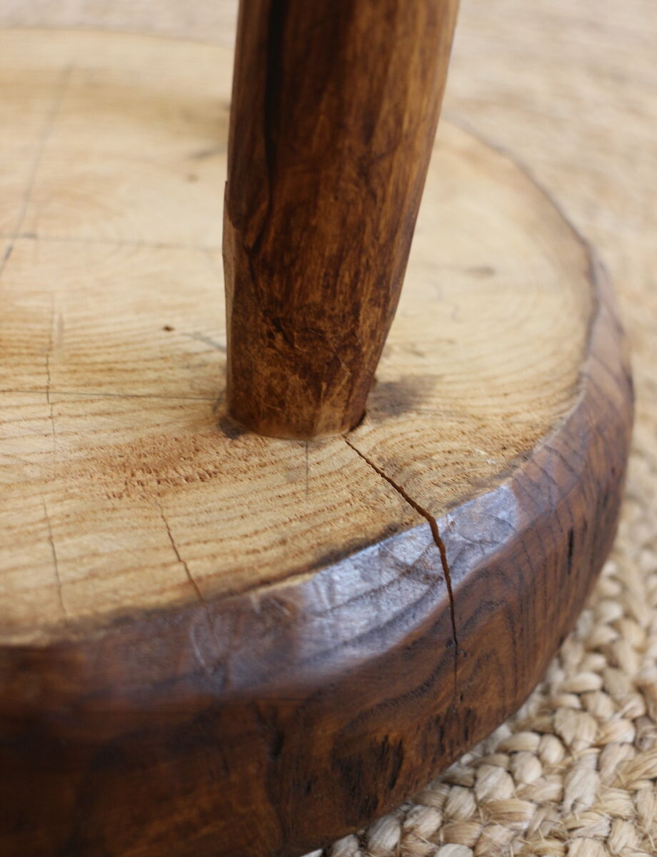 Stool top solid wood