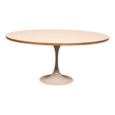 Coffee table with white tulip foot - 1960's