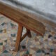 Banc de ferme merisier