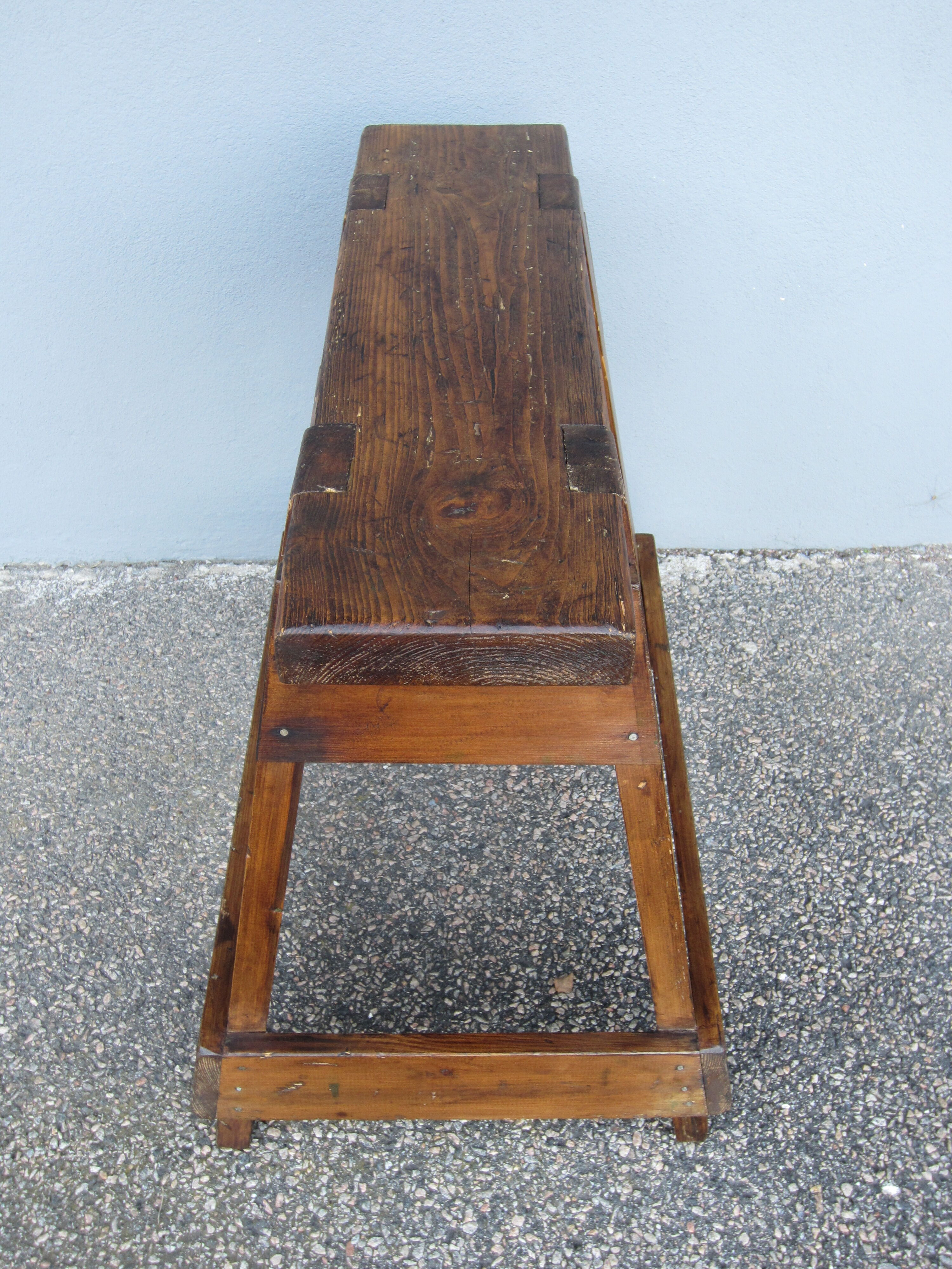 Rustic workshop stool