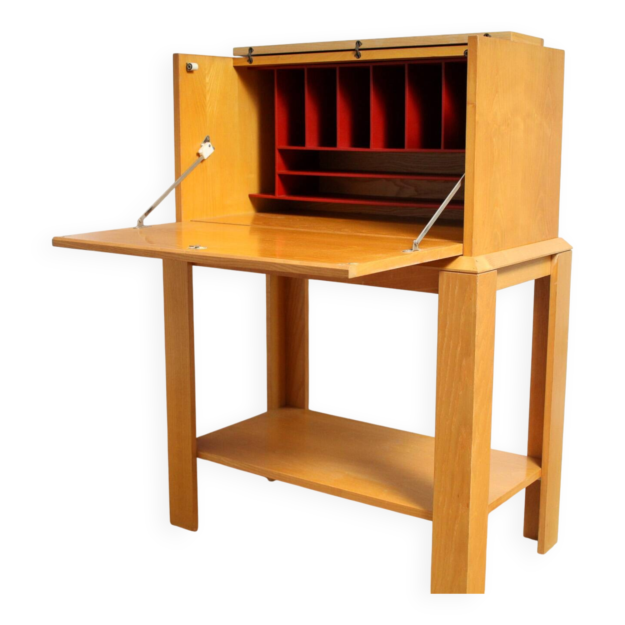 Vintage Mid-century Remploy writing desk/bureau in Ash