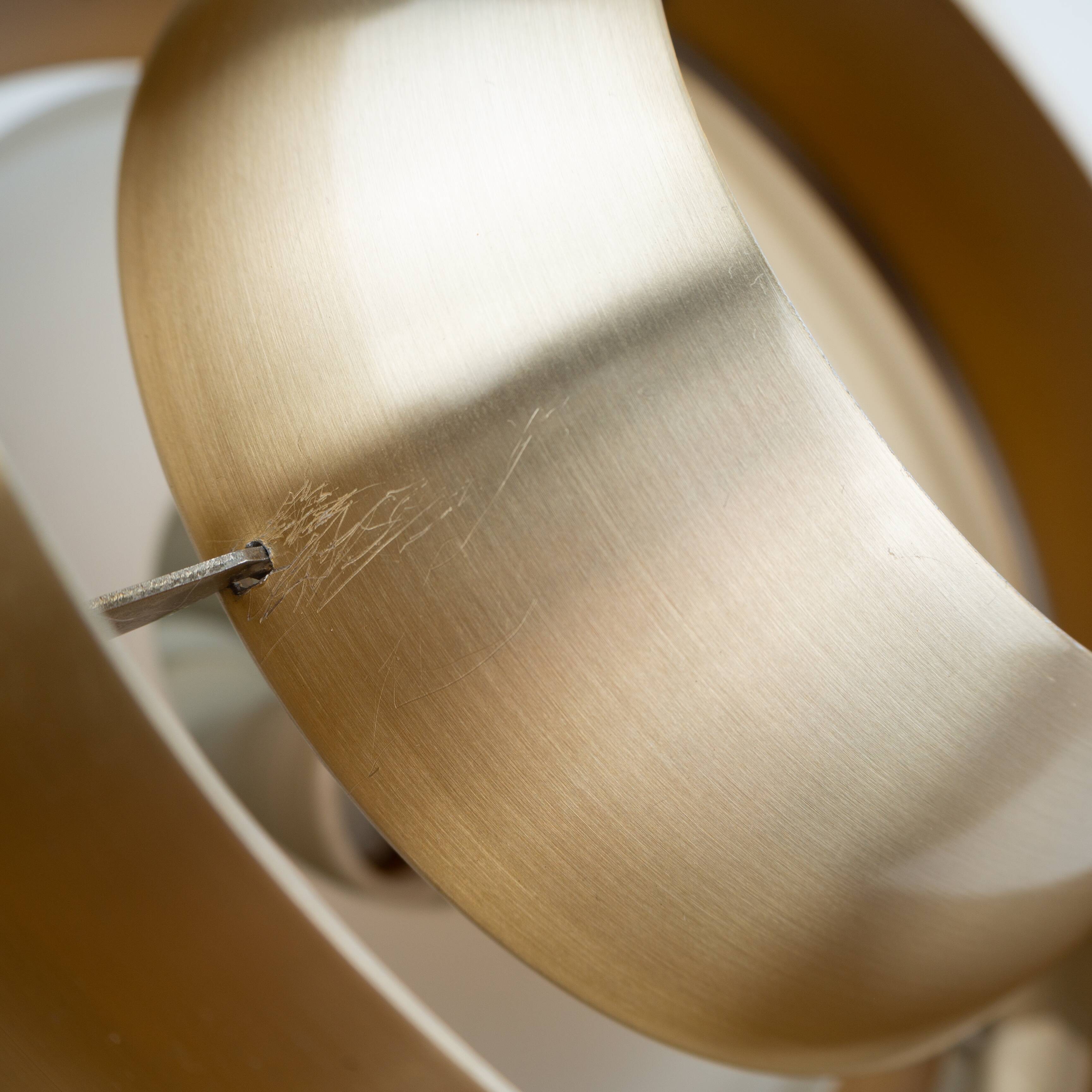 Vintage Danish P376 lamp by Kastholm&Fabricius, Nordisk Solar, 1964