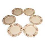 6 Villeroy & Boch art-deco dinner plates