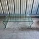 Glass coffee table