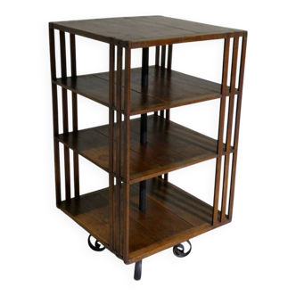 rotating oak library, early 20th century