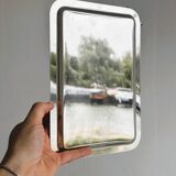 Petit plateau vintage en métal avec nœud décoratif