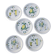 Set of 6 vintage Royal Sphinx Maastricht plates – Folk decor