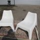 Garden armchairs