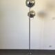 Lampadaire en métal chromé eyeball