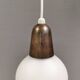 Small pendant lamp from the 1930s, manufactured by Nordisk Solar Denmark.