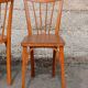 Pair of 1950s bistro chairs